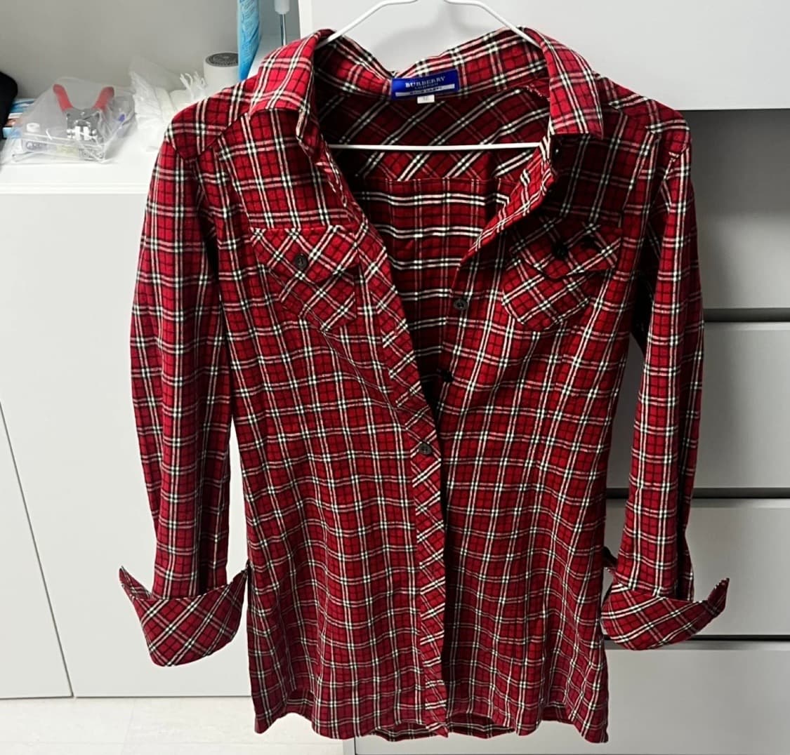 버버리 블루라벨 38 셔츠 상품이미지1