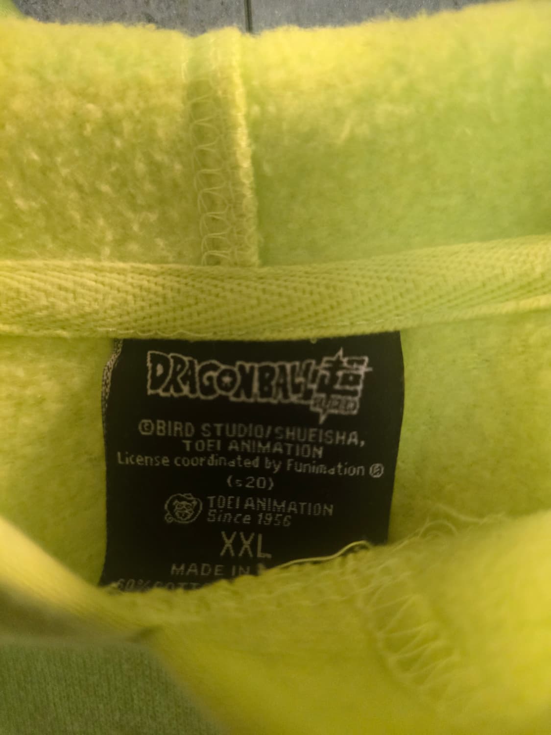 드래곤볼  Super 정품 후드티. 상품이미지4