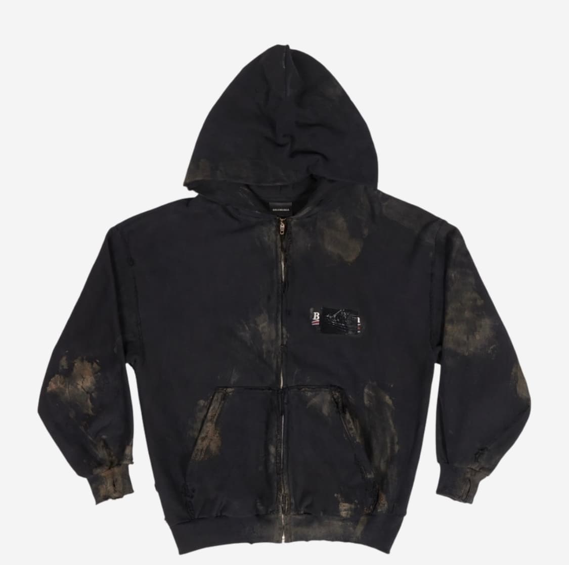 [L] 발렌시아가 개퍼 후드집업 상품이미지1