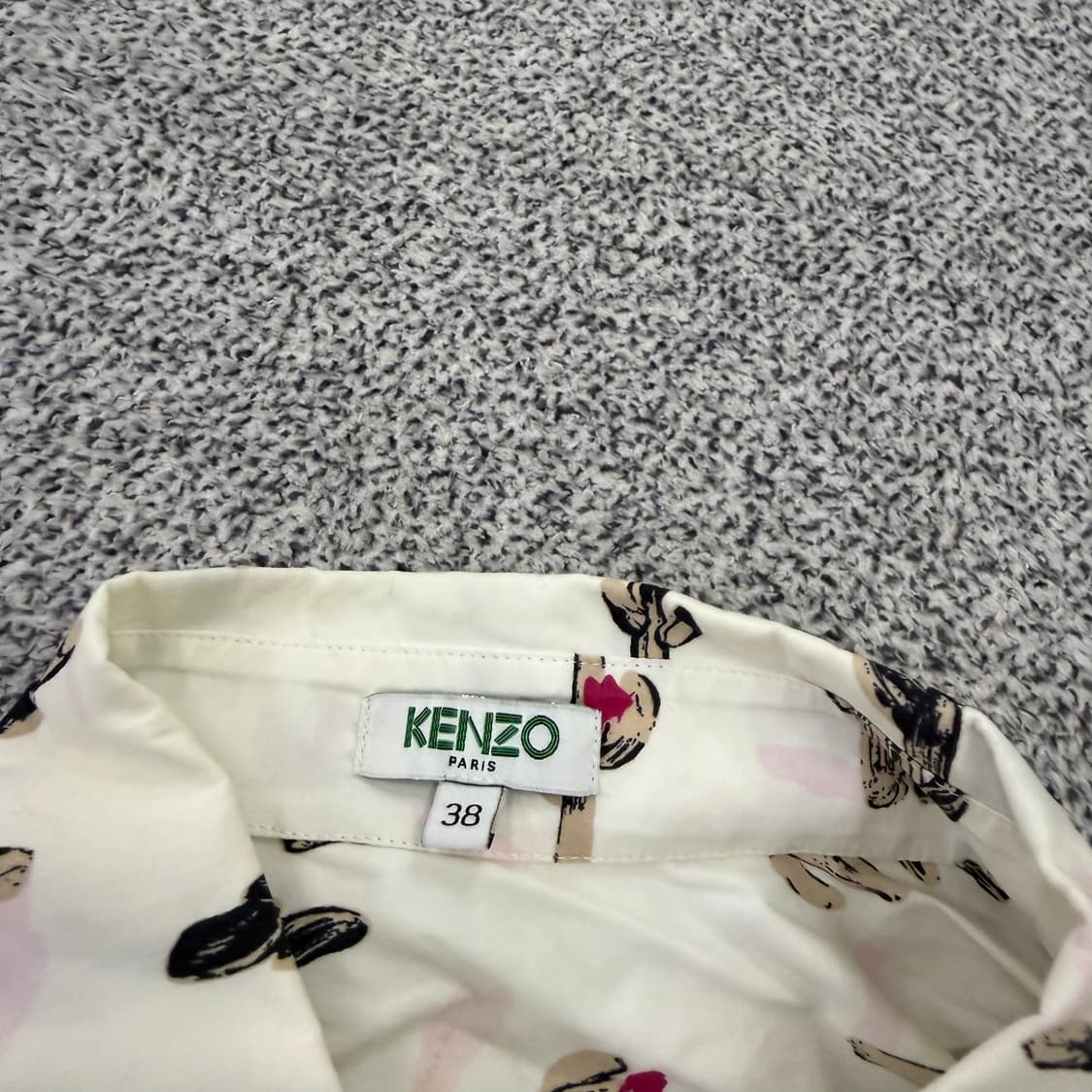 38 겐조 여성 패턴 블라우스 셔츠 0130H1 상품이미지5