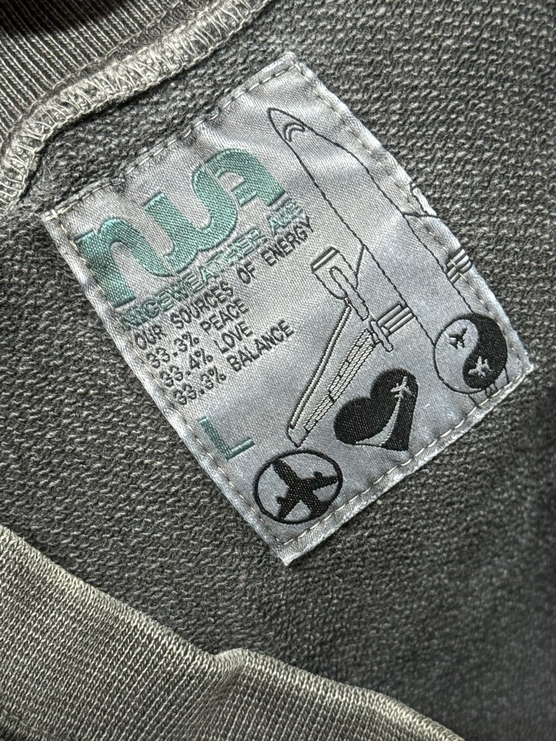 나이스웨더 빈티지 워싱 맨투맨 상품이미지3