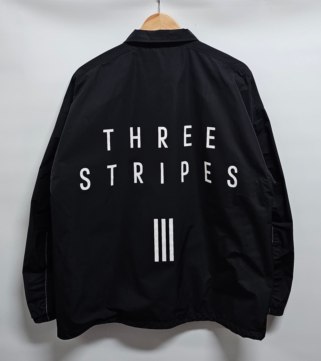아디다스 삼선 코치 자켓 블랙 L 상품이미지2