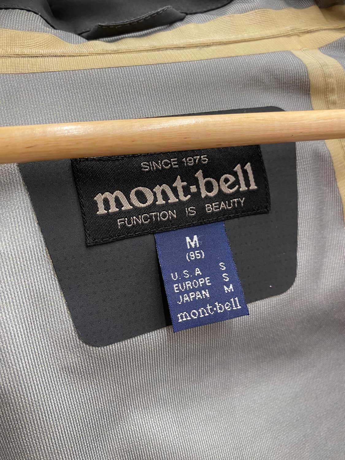 [M] Mont•Bell 몽벨 그레이 윈드브레이커 상품이미지7