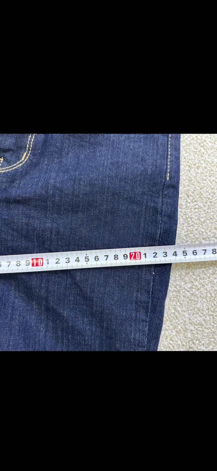 여성 청바지 다크 네이비 상품이미지5