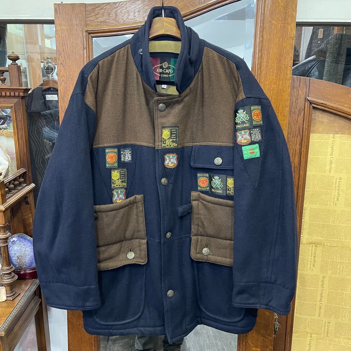 90's Vintage wool jacket 상품이미지2