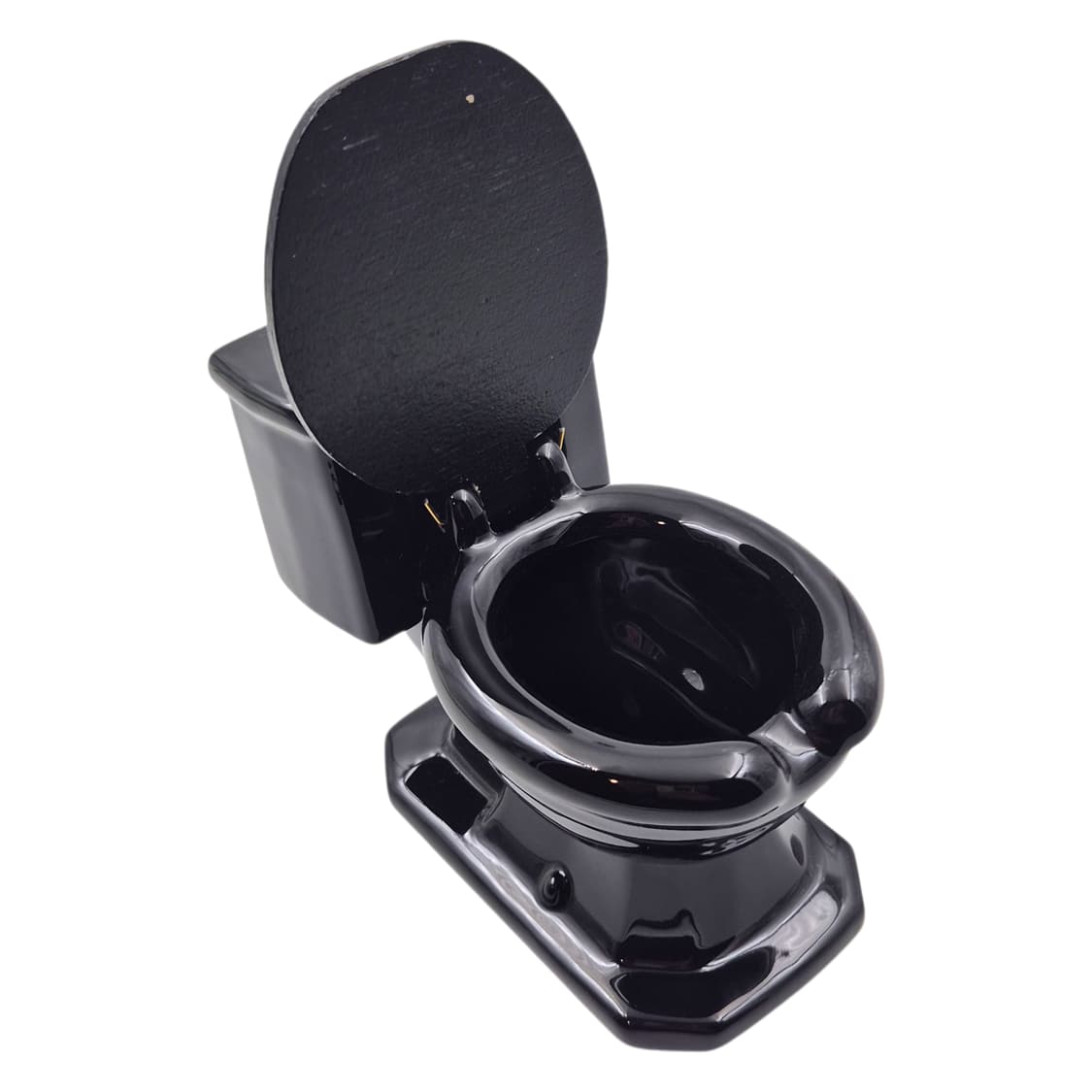 80s 산코 레트로 도자기 변기 재떨이 홀더 상품이미지2