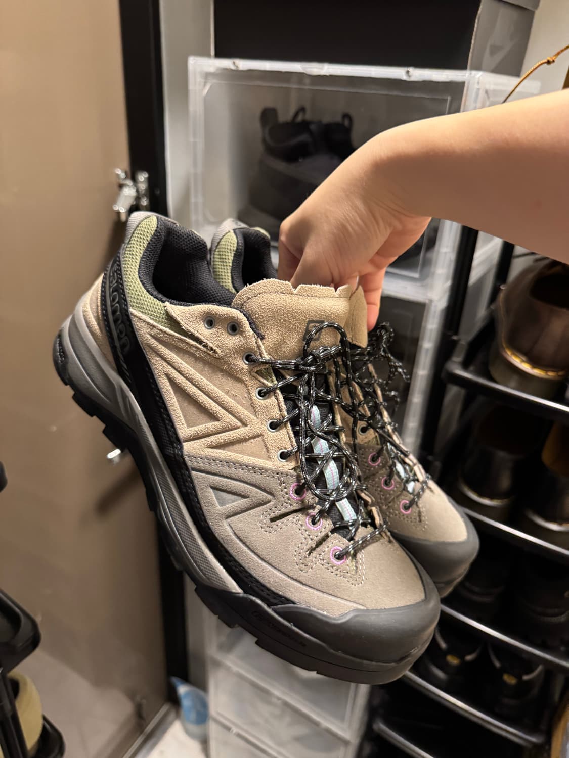 Salomon X-Alp LTR Pewter Vintage Khaki 상품이미지1