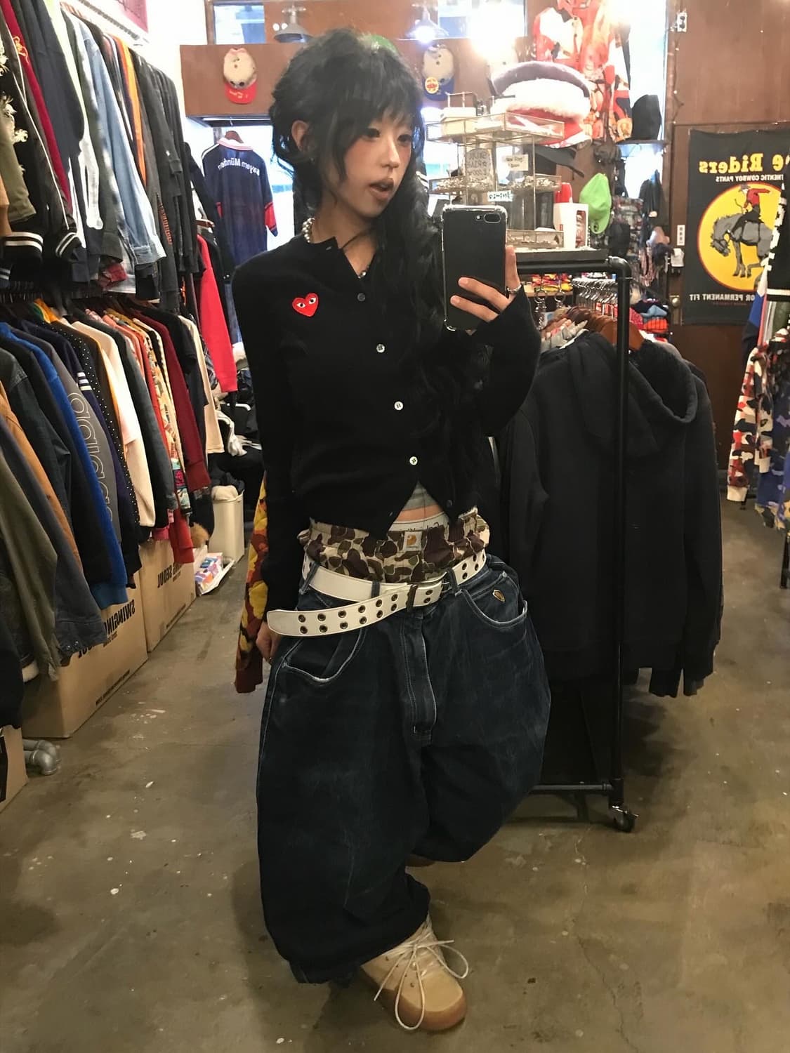 Comme des Garçons Red Patch Cardigan 상품이미지3