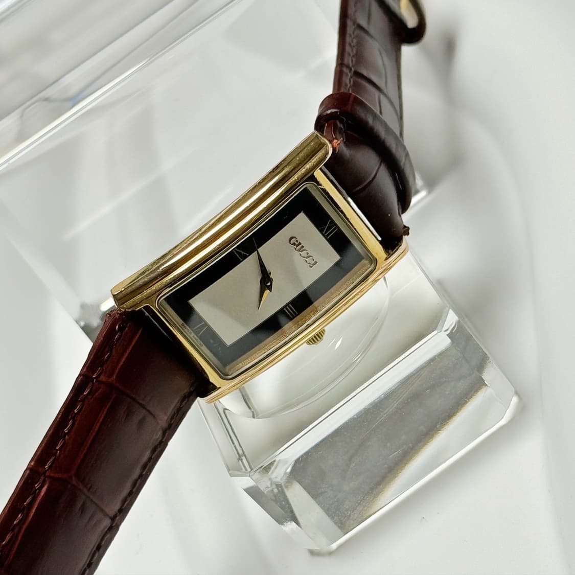 80's90's 구찌 빈티지 스퀘어 탱크 워치 상품이미지2