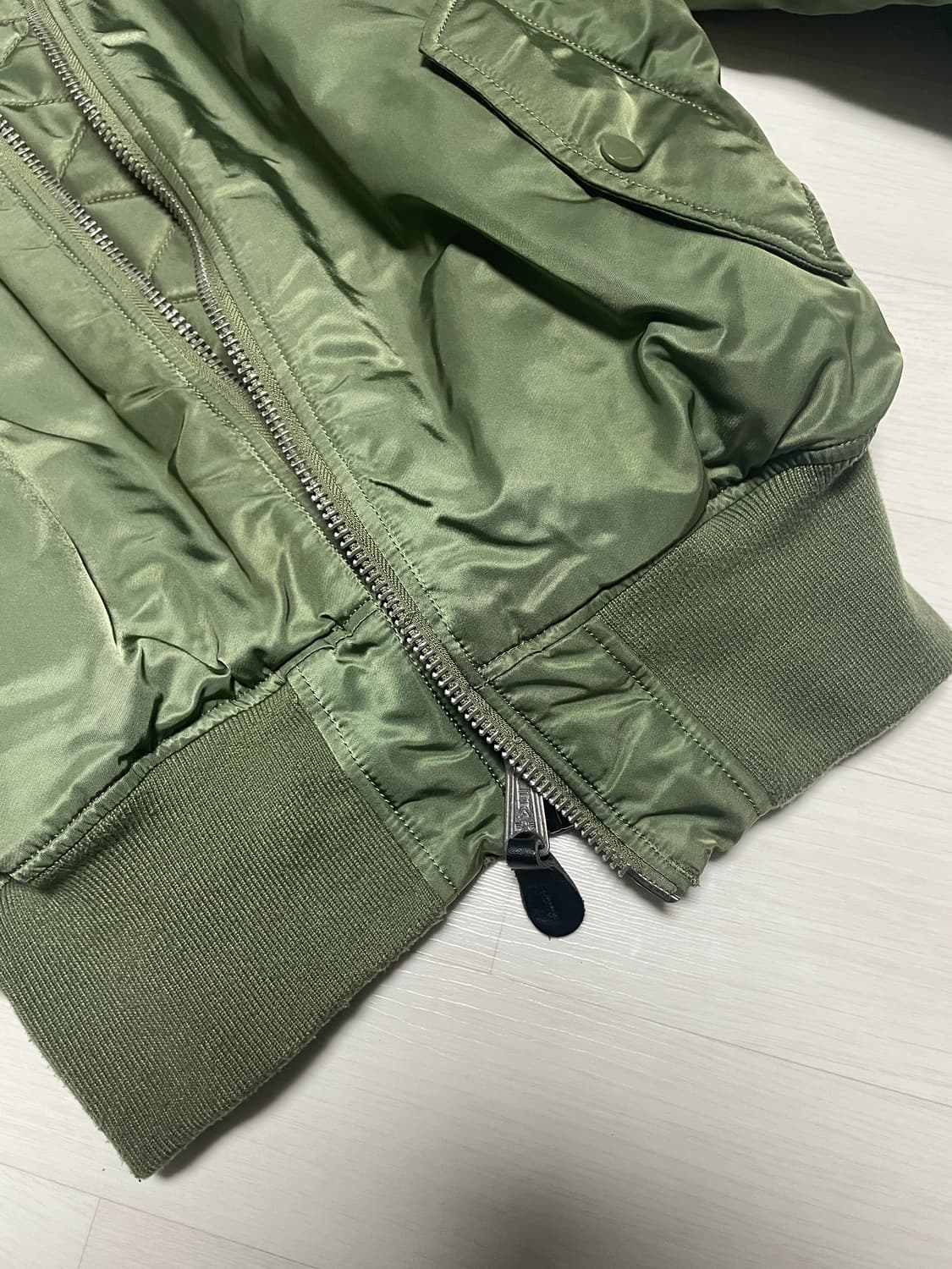 (S) 알파인더스트리 ma-1 레귤러핏 상품이미지2