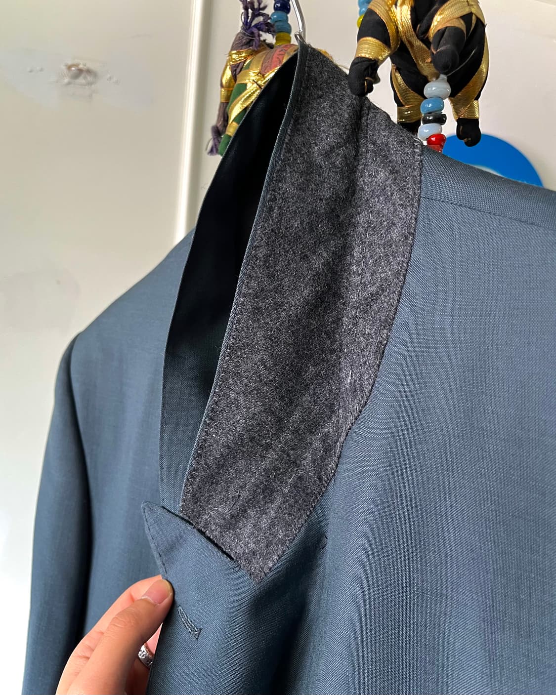 1990s Old DIOR Mohair Wool Blazer Jacket 상품이미지6