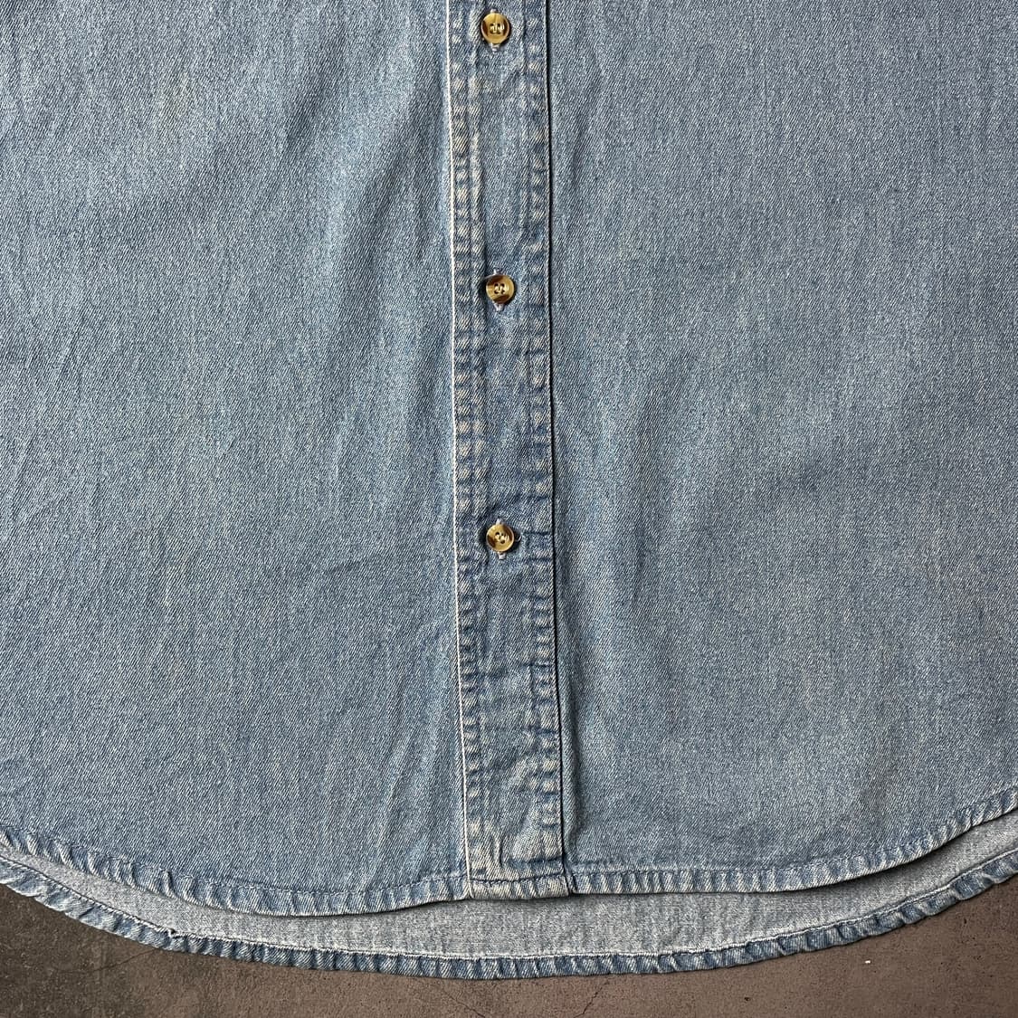 WOODBRIDGE 우드브릿지 빈티지 코튼 데님 셔츠 A00669 상품이미지5