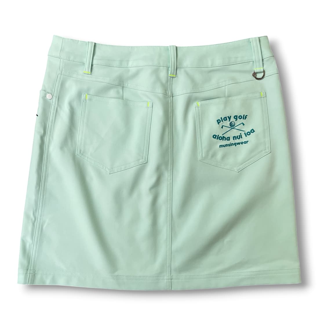 먼싱웨어 민트 펭귄자수 골프 미니스커트 32추정 상품이미지2