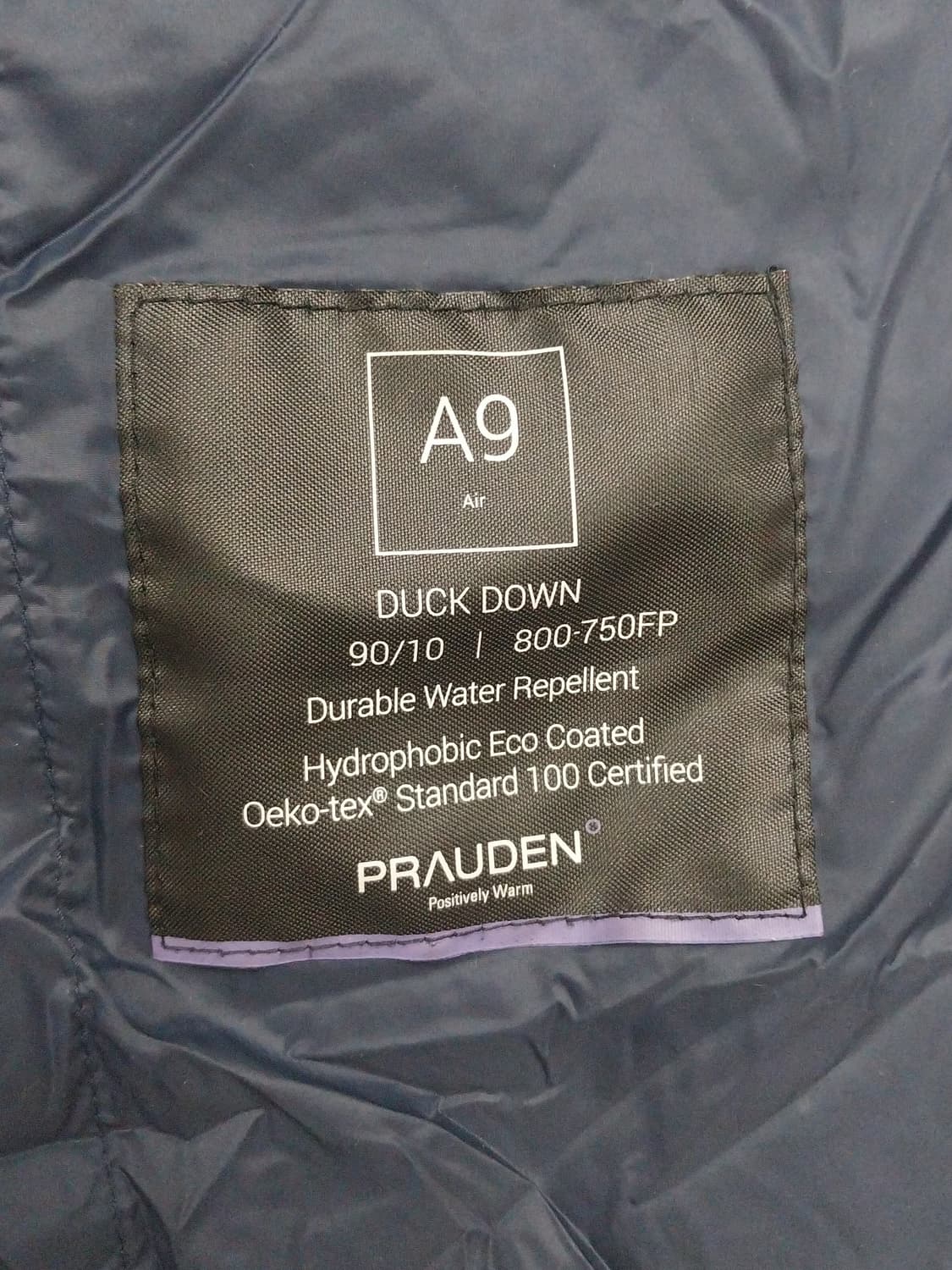 루이까스텔 골프 네이비 덕다운 경량 패딩조끼 95 상품이미지6