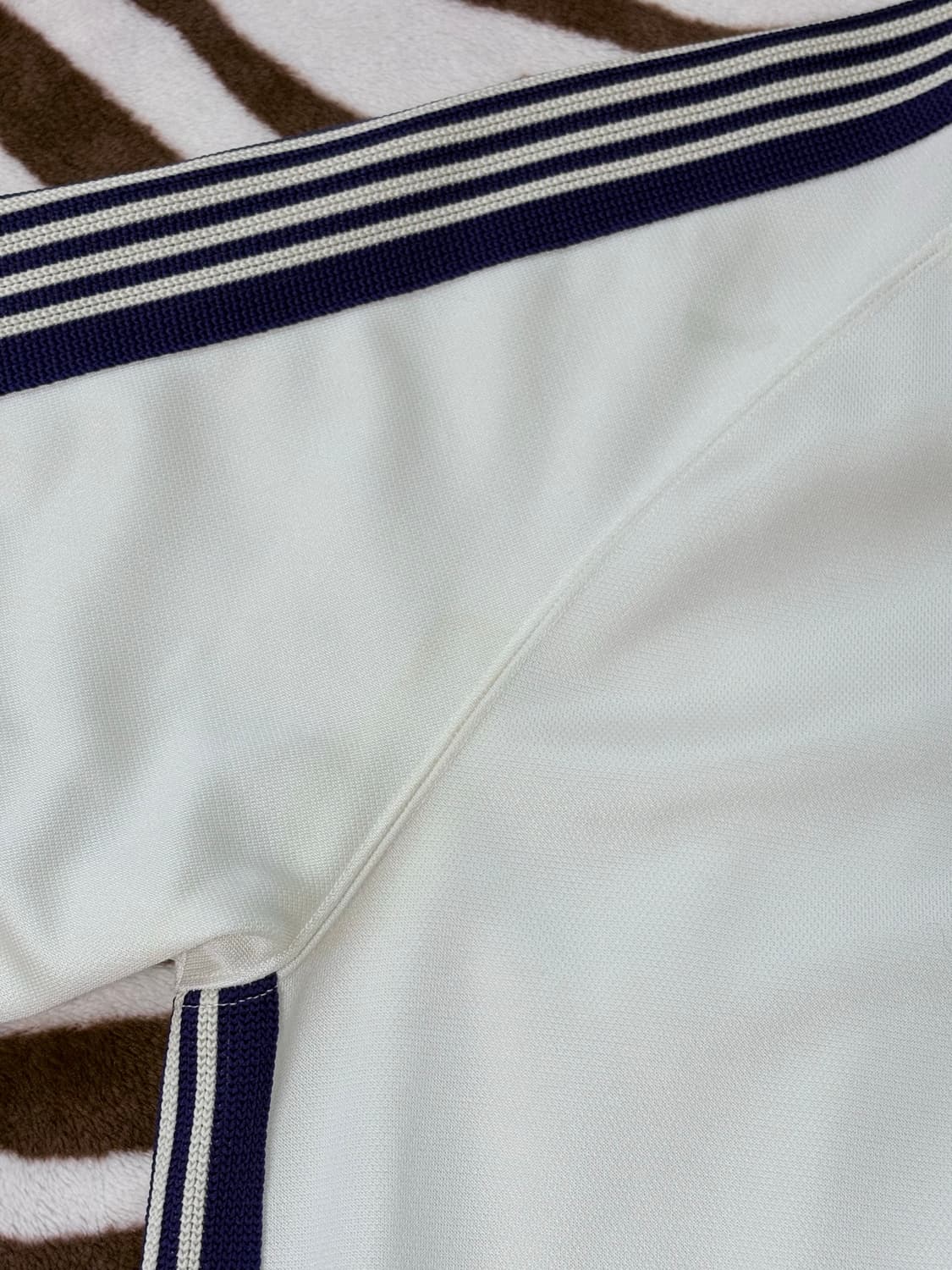 니들스 트랙 자켓 폴리 스무스 아이스 화이트 상품이미지7