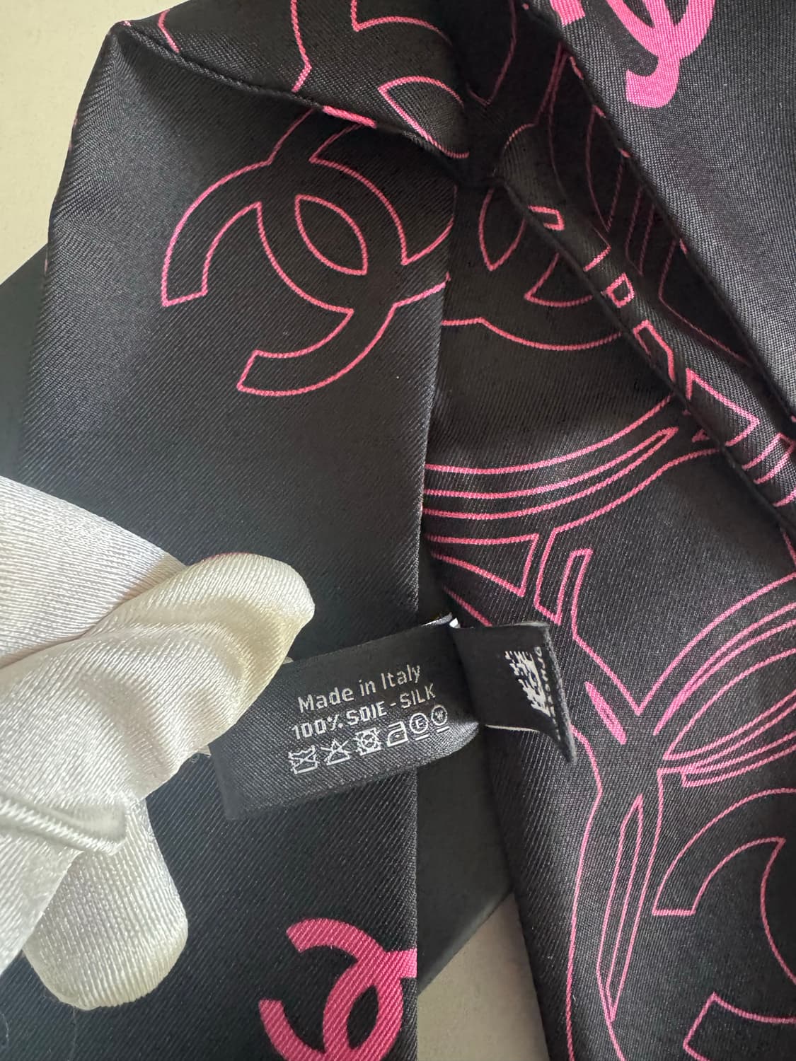 샤넬 스카프 cc로고  상품이미지3