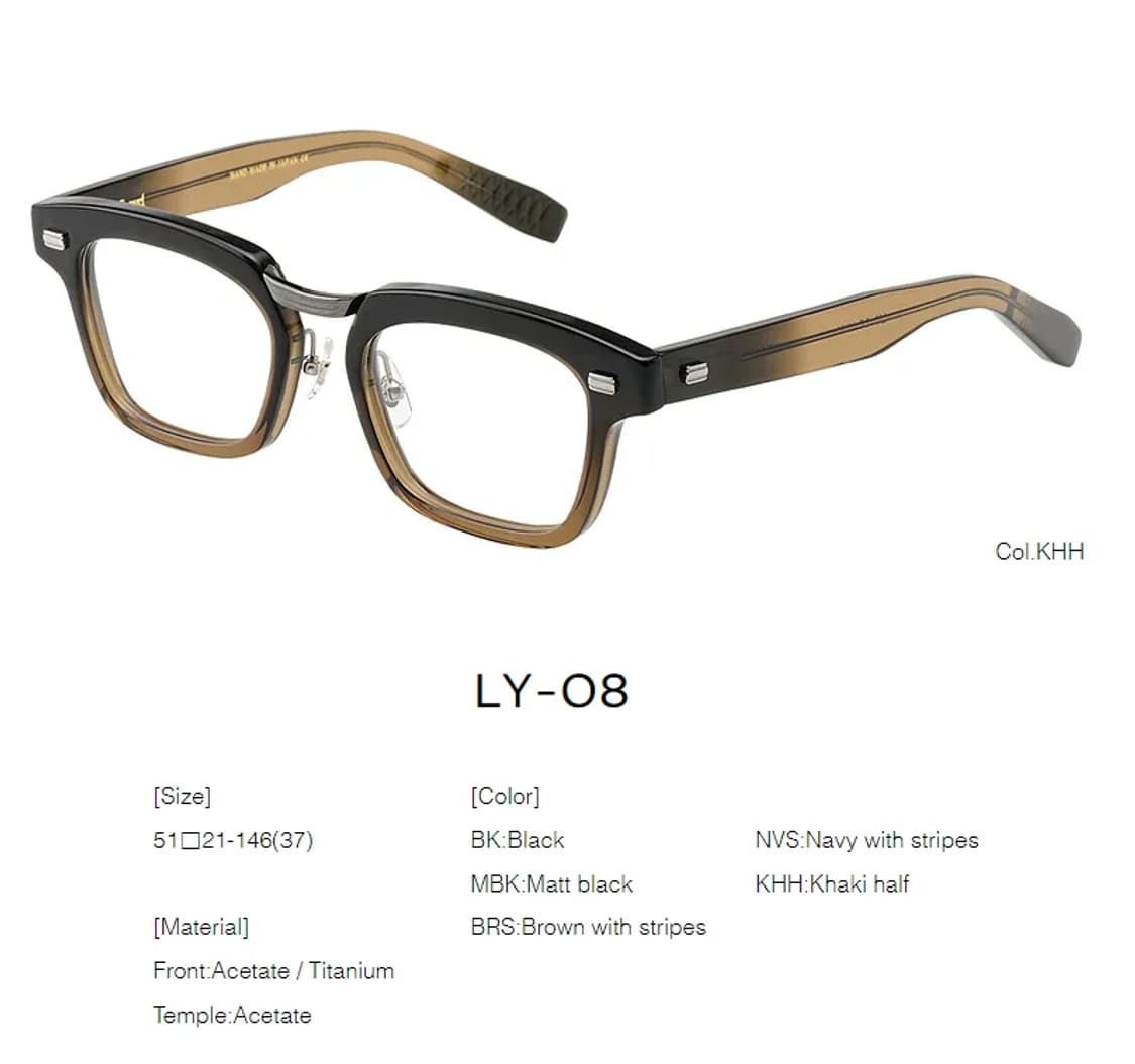 LOYD 로이드 일본 장인 명품 웰링턴 안경 0042 상품이미지8