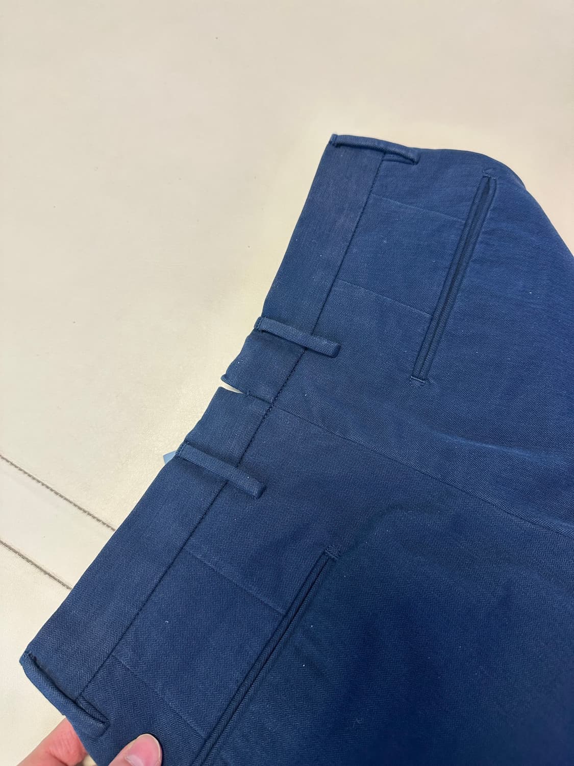 인코텍스 네이비 면 팬츠 / 44 상품이미지3