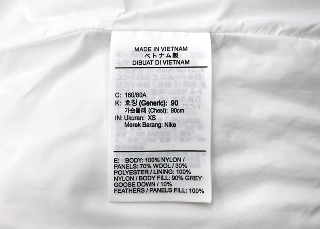 사카이 나이키 NRG 후드 패딩 자켓 상품이미지9