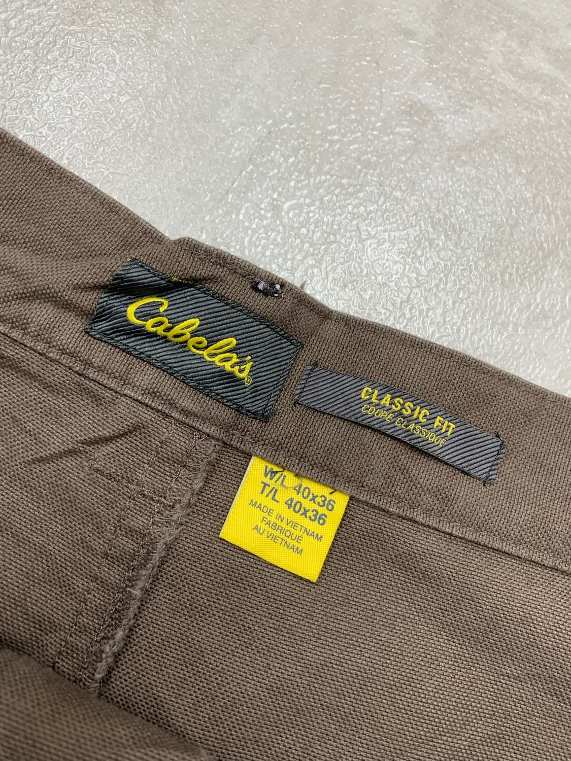 Cabelas 밀크 브라운 카고 팬츠 #606 상품이미지4
