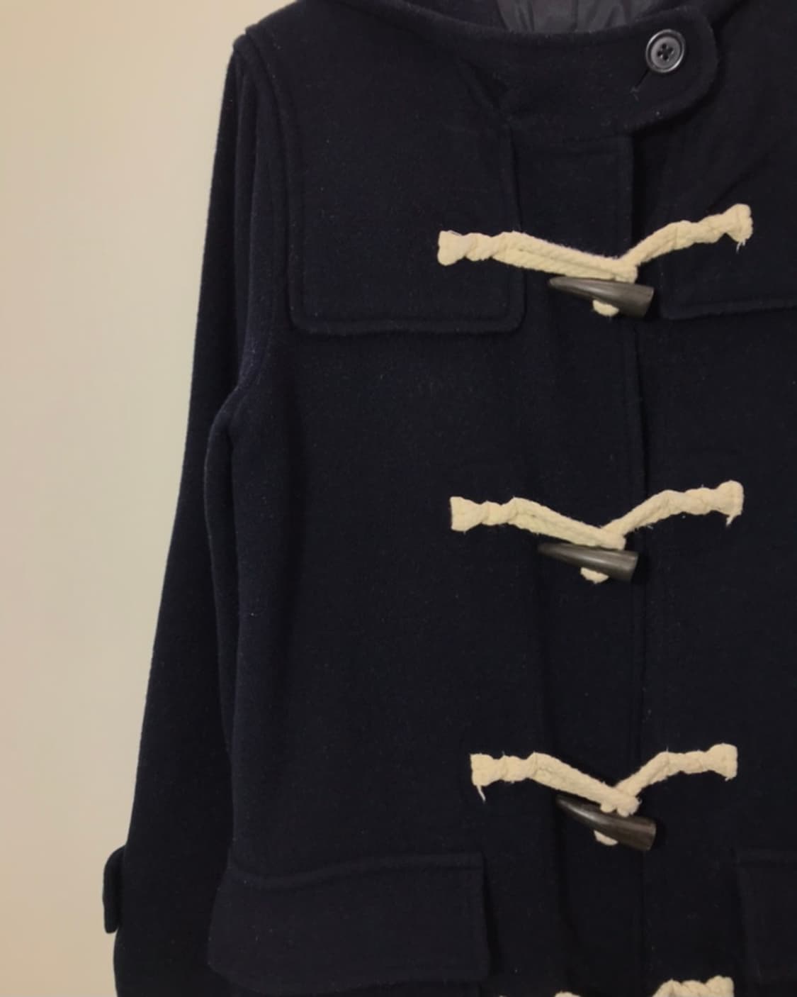 Jpn Navy Long Hooded Toggles Duffle Coat 상품이미지3