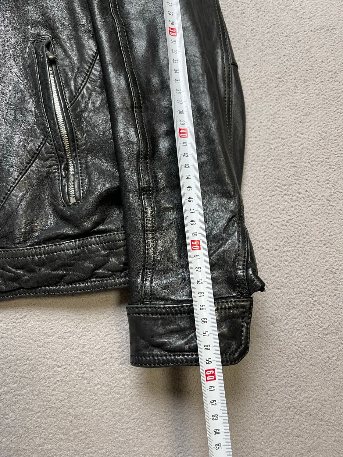 [95] AND Z 앤드지 양가죽자켓- 95-100가능 - 라이더자켓 상품이미지3