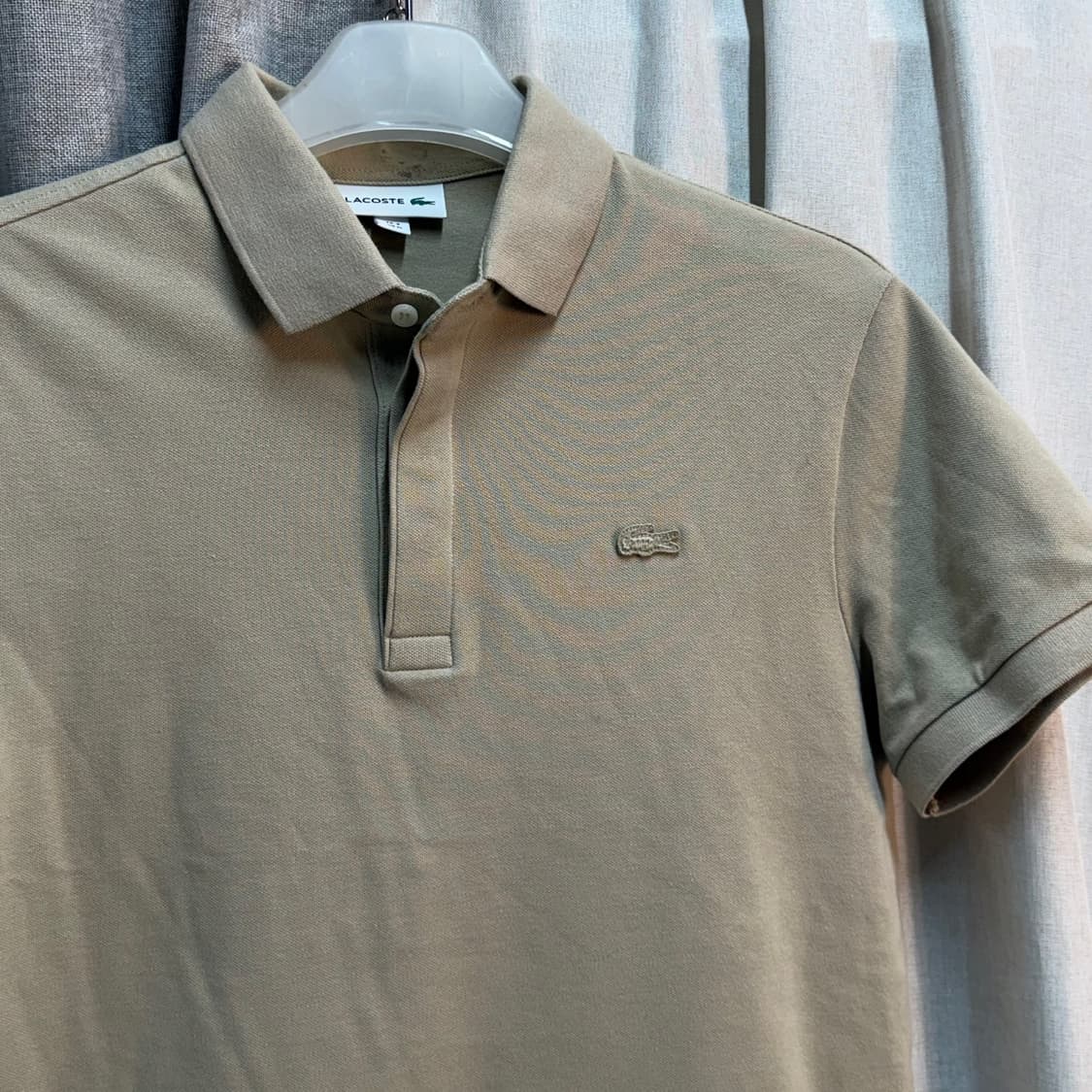[100] 라코스테 코튼 면 반팔 폴로티셔츠 상품이미지3