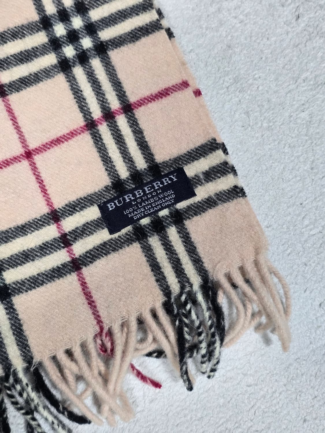 Burberry 버버리 정품 노바체크 울 머플러 상품이미지3