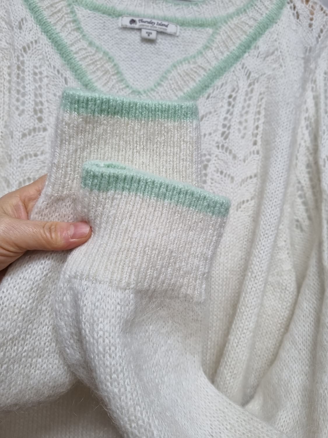 써스데이아일랜드 니트 상품이미지3