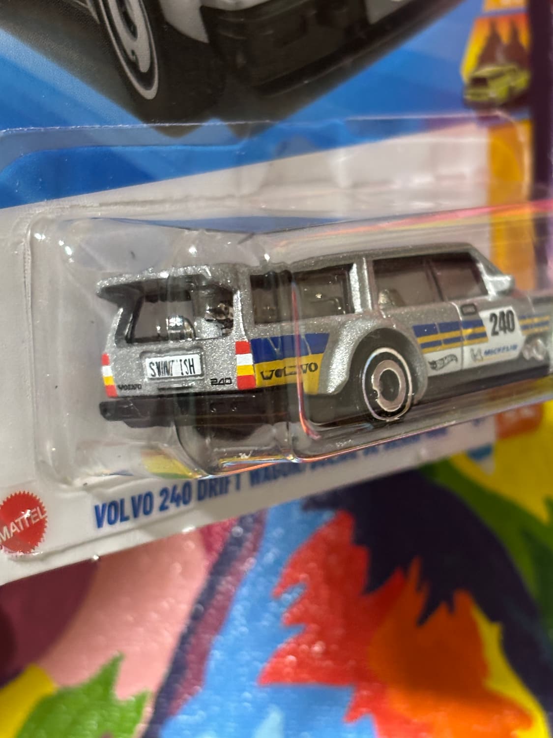 미개봉) 볼보 240 다이캐스트 핫휠 드리프트 인테리어 소품 상품이미지8