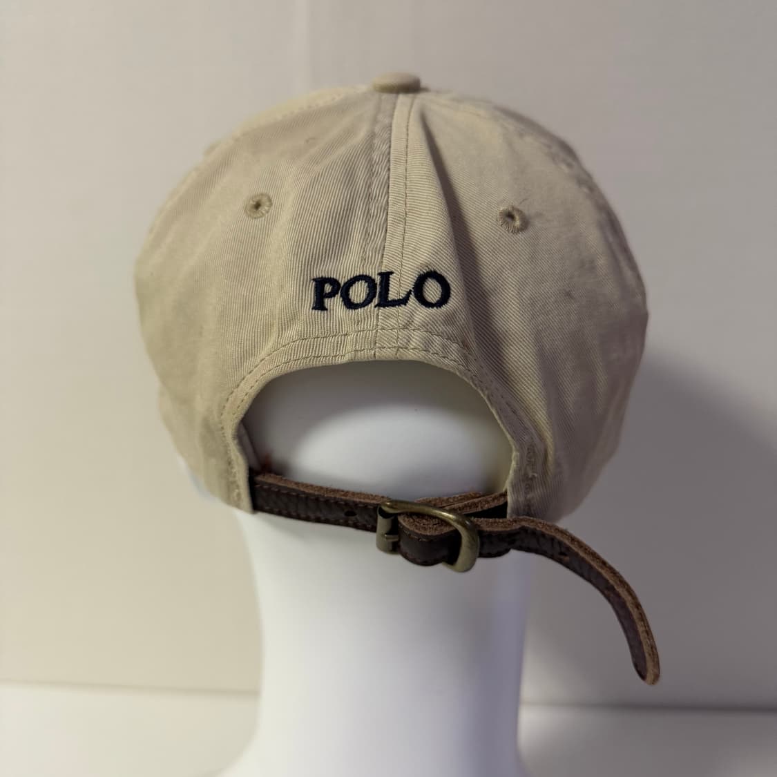 폴로 랄프로렌 빈티지 베이지 볼캡 상품이미지3