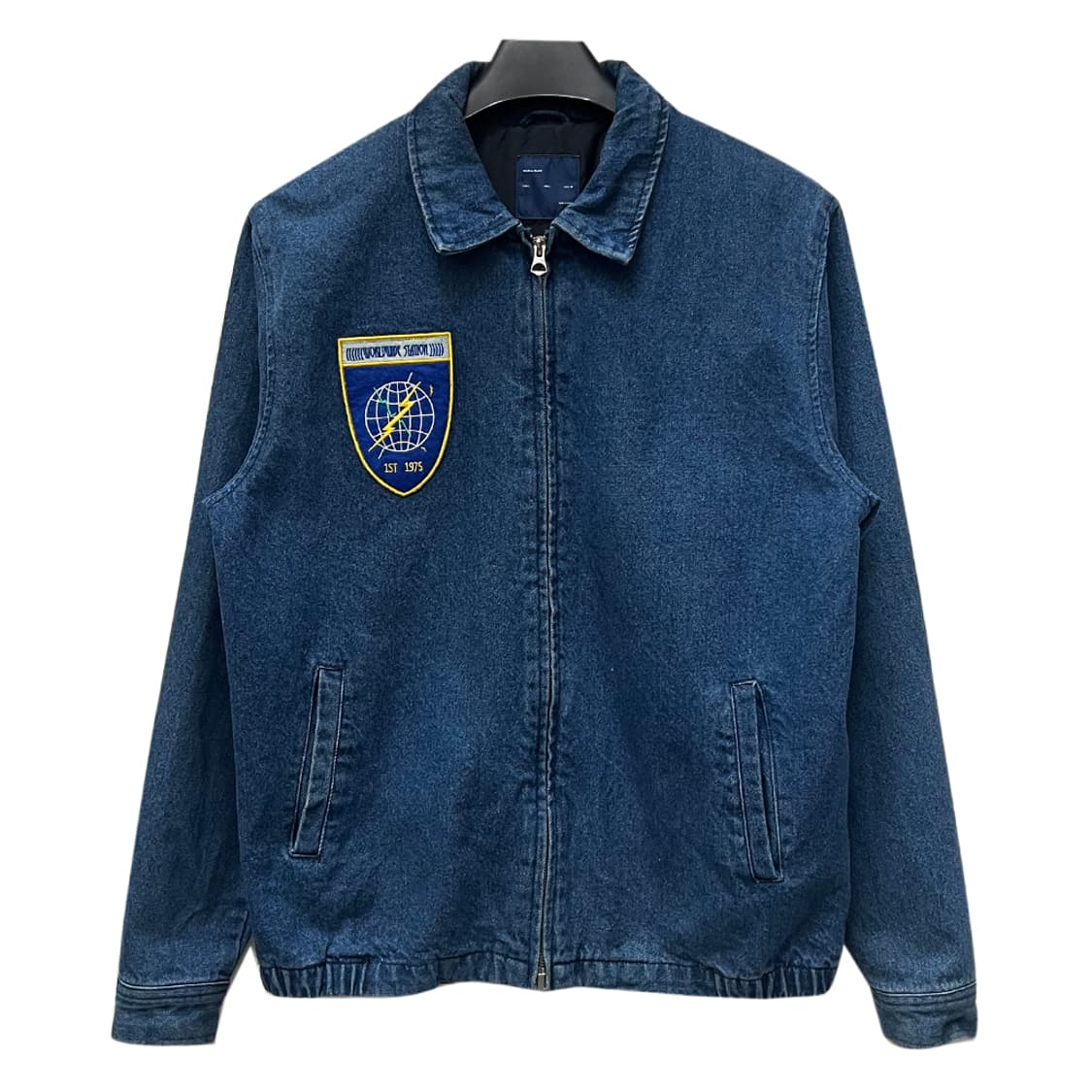 ZARA 자라 맨 월드 스테이션 데님 블루종 자켓 L 상품이미지1