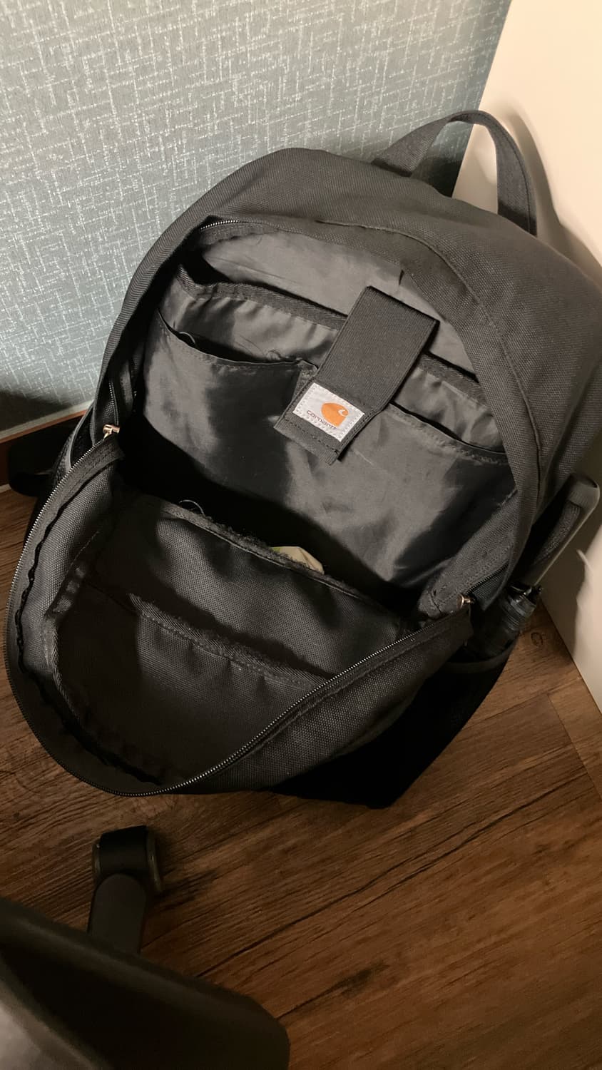 칼하트 블랙 백팩 상품이미지2