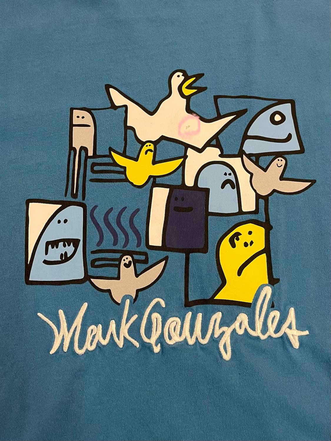 마크 곤잘레스 반팔티 스카이블루 M #csz4133 상품이미지6