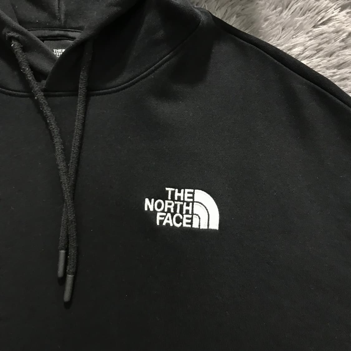 [[L(실 XL),A급] 노스페이스 네버스탑 박스로고 후드티@161 상품이미지3