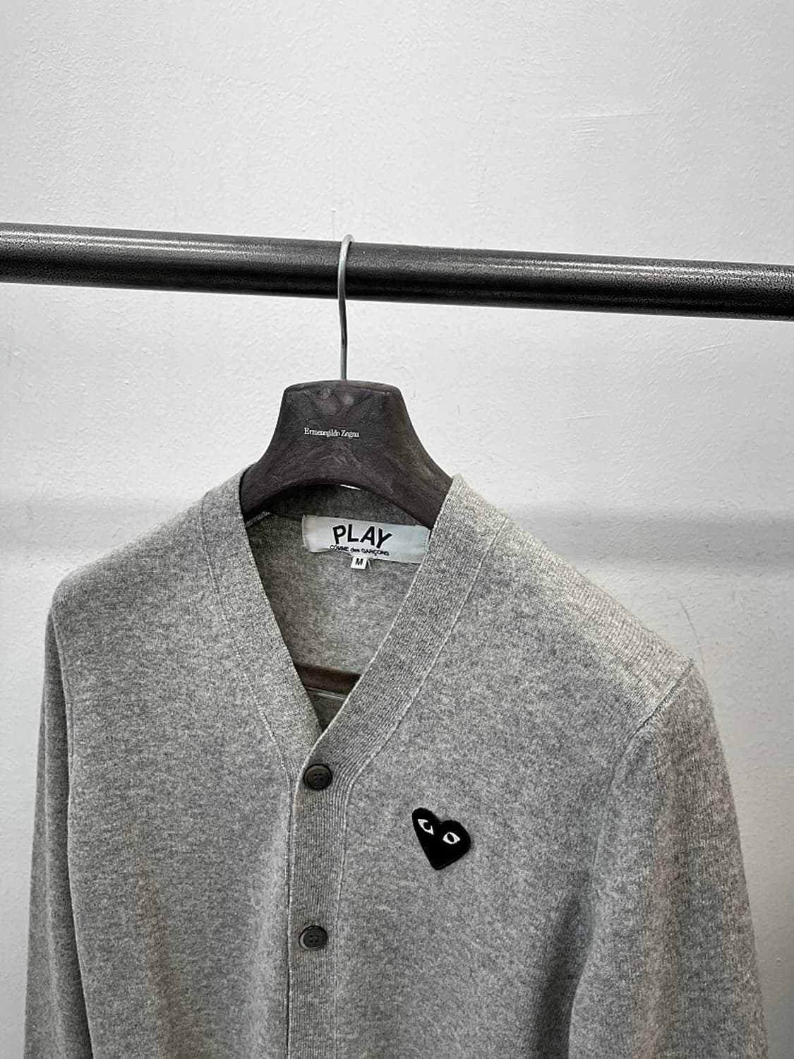 95) 꼼데가르송 블랙와펜 가디건 상품이미지3