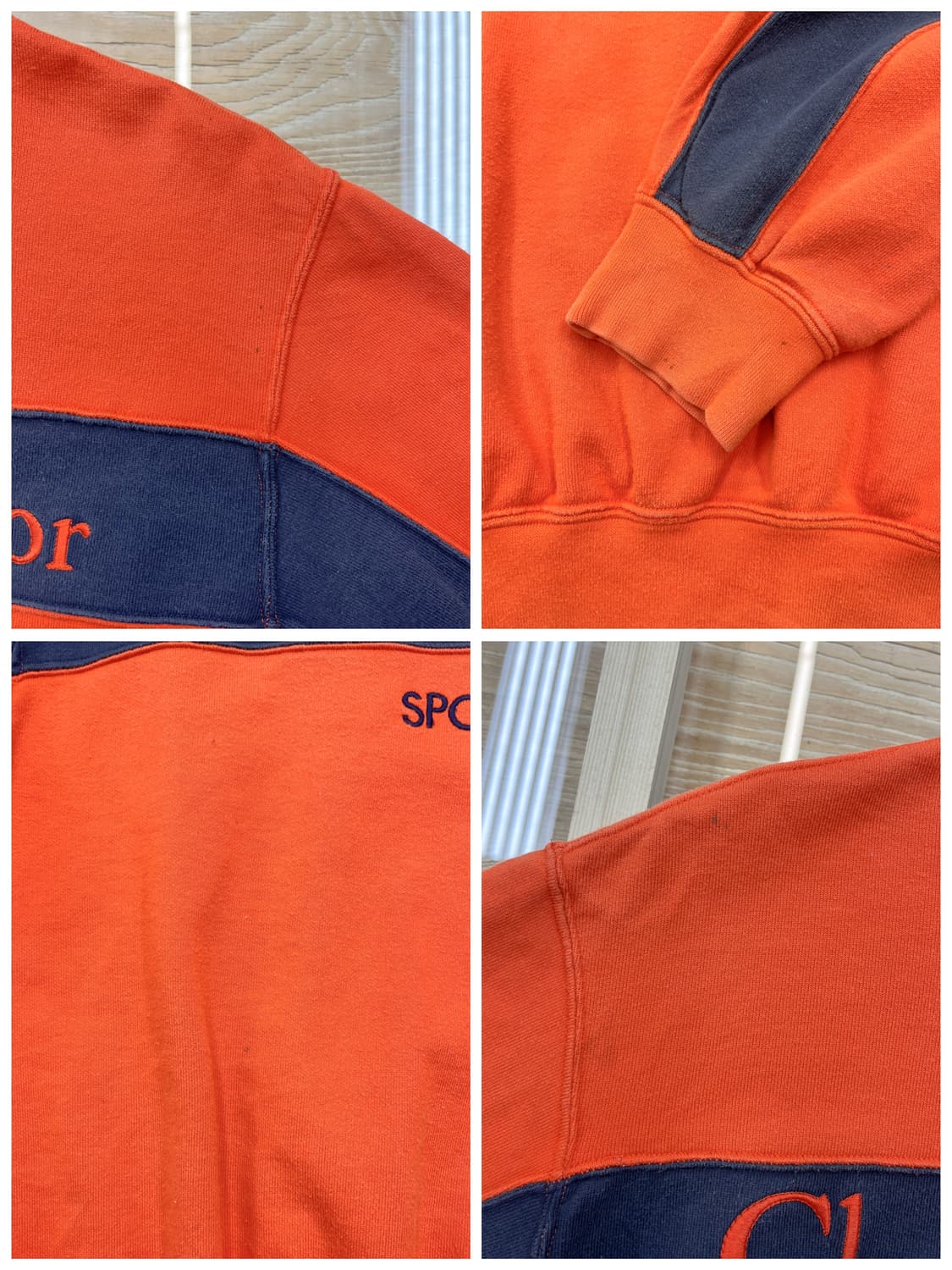 크리스찬 디올 90's CD 스포츠 스웻셔츠 상품이미지9