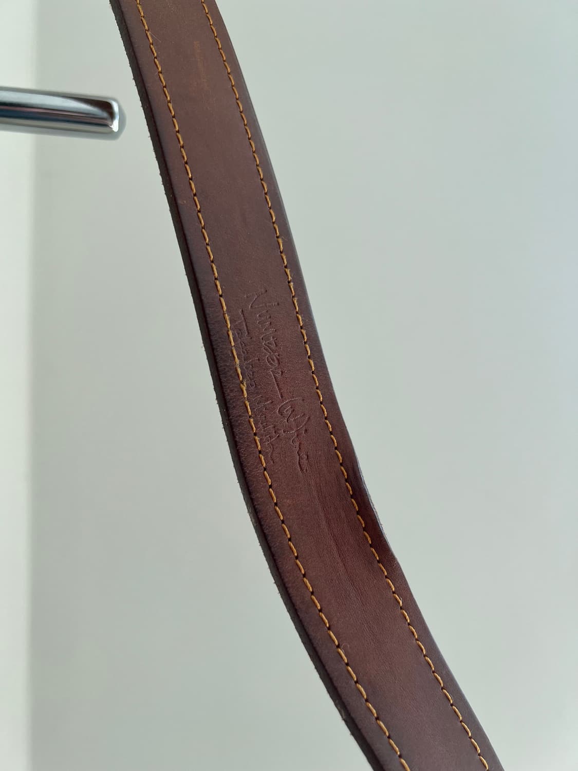 NUMBER (N)ine brown leather belt 상품이미지3