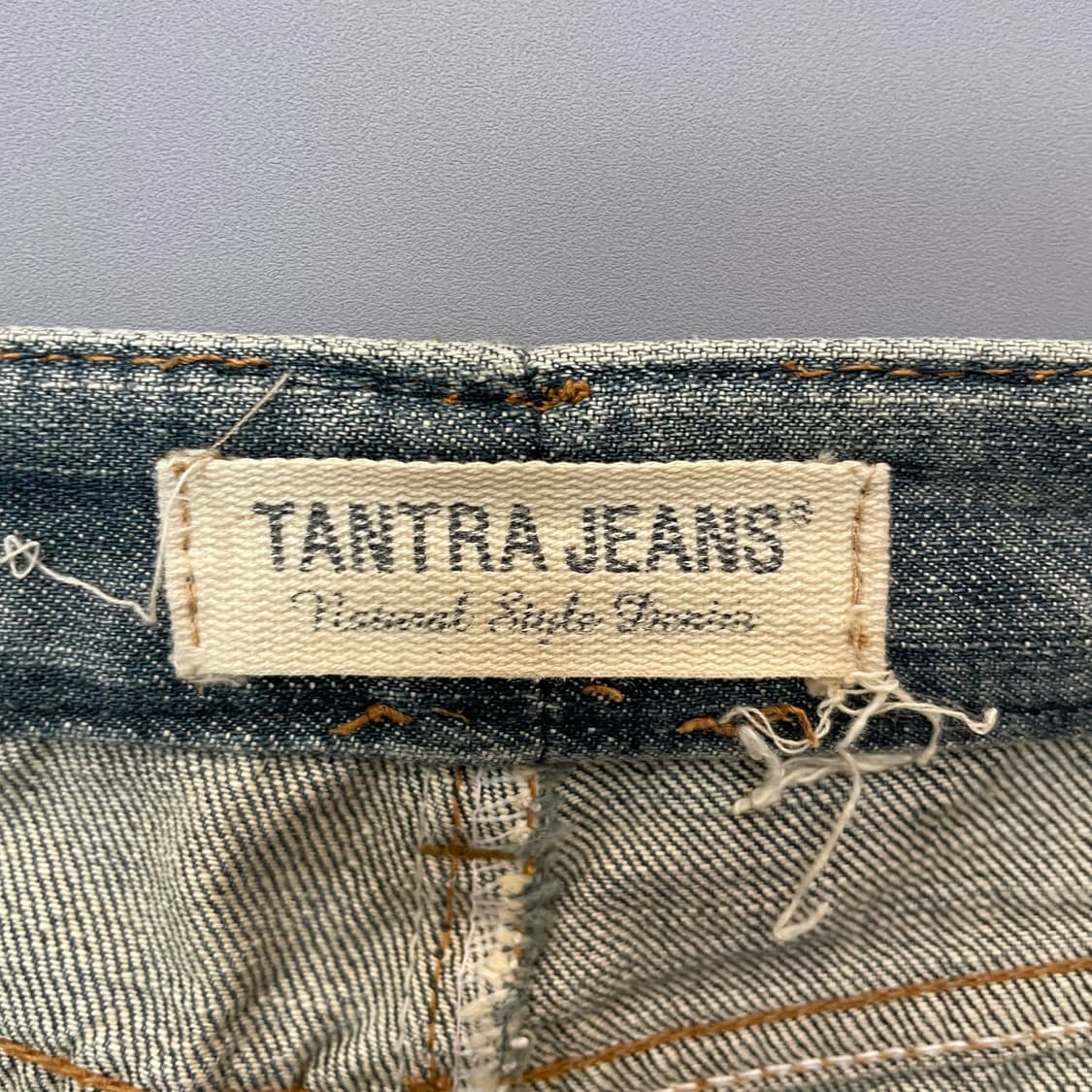 (32) 빈티지 워싱 데님 미디스커트 M 상품이미지4