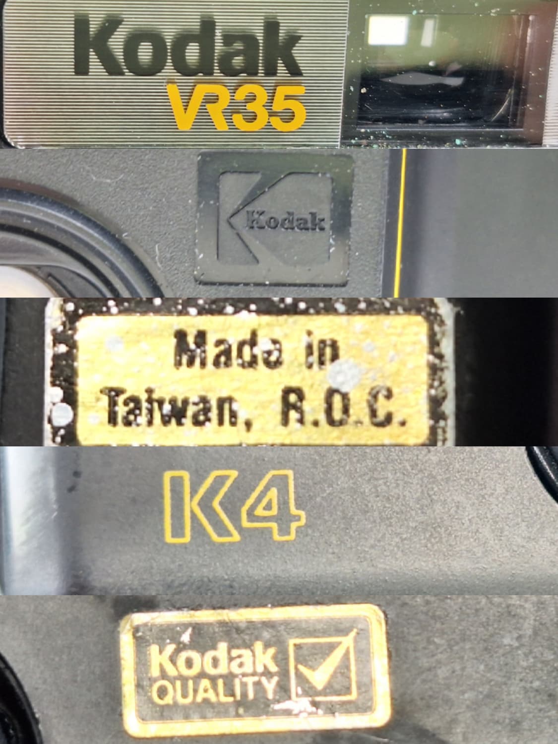 코닥 Kodak VR35 K4 수동 기계식 똑딱이 필름 카메라 빈티지 상품이미지8