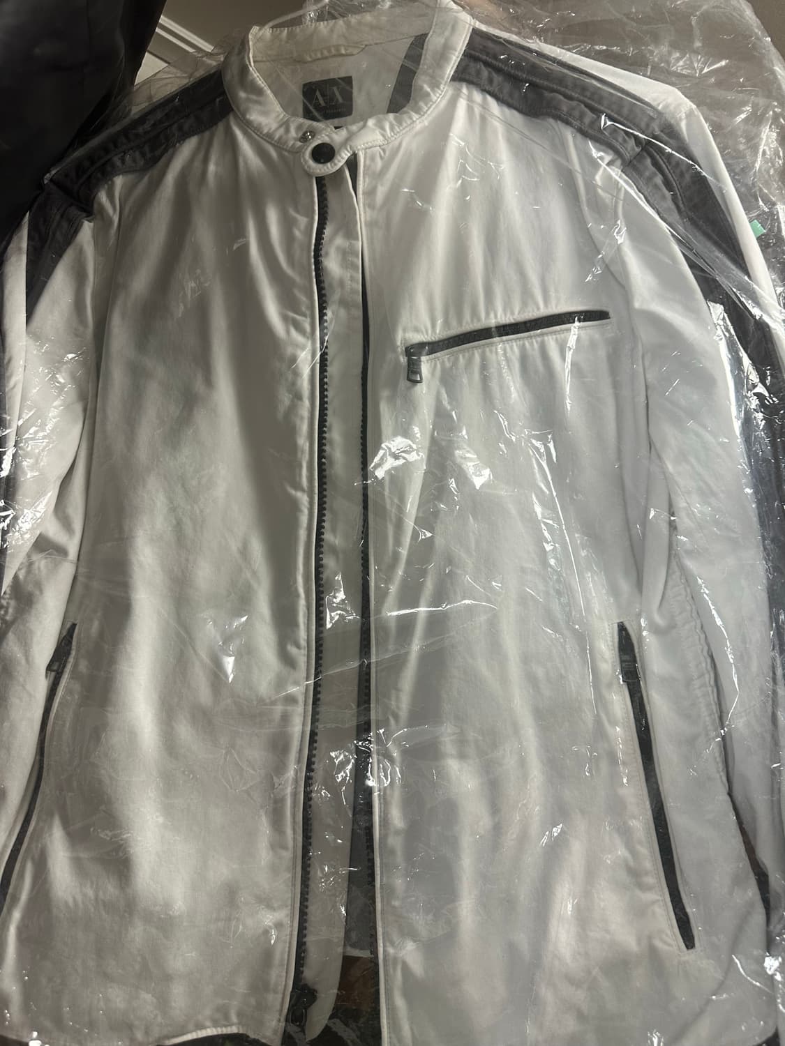 알마니 라이더 자켓 (래퍼 영블레시 착용) 상품이미지1