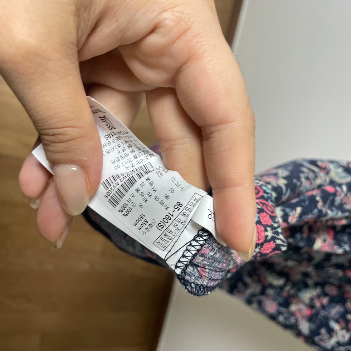 써스데이아일랜드 테슬 보헤미안 원피스 네이비 s사이즈 상품이미지3