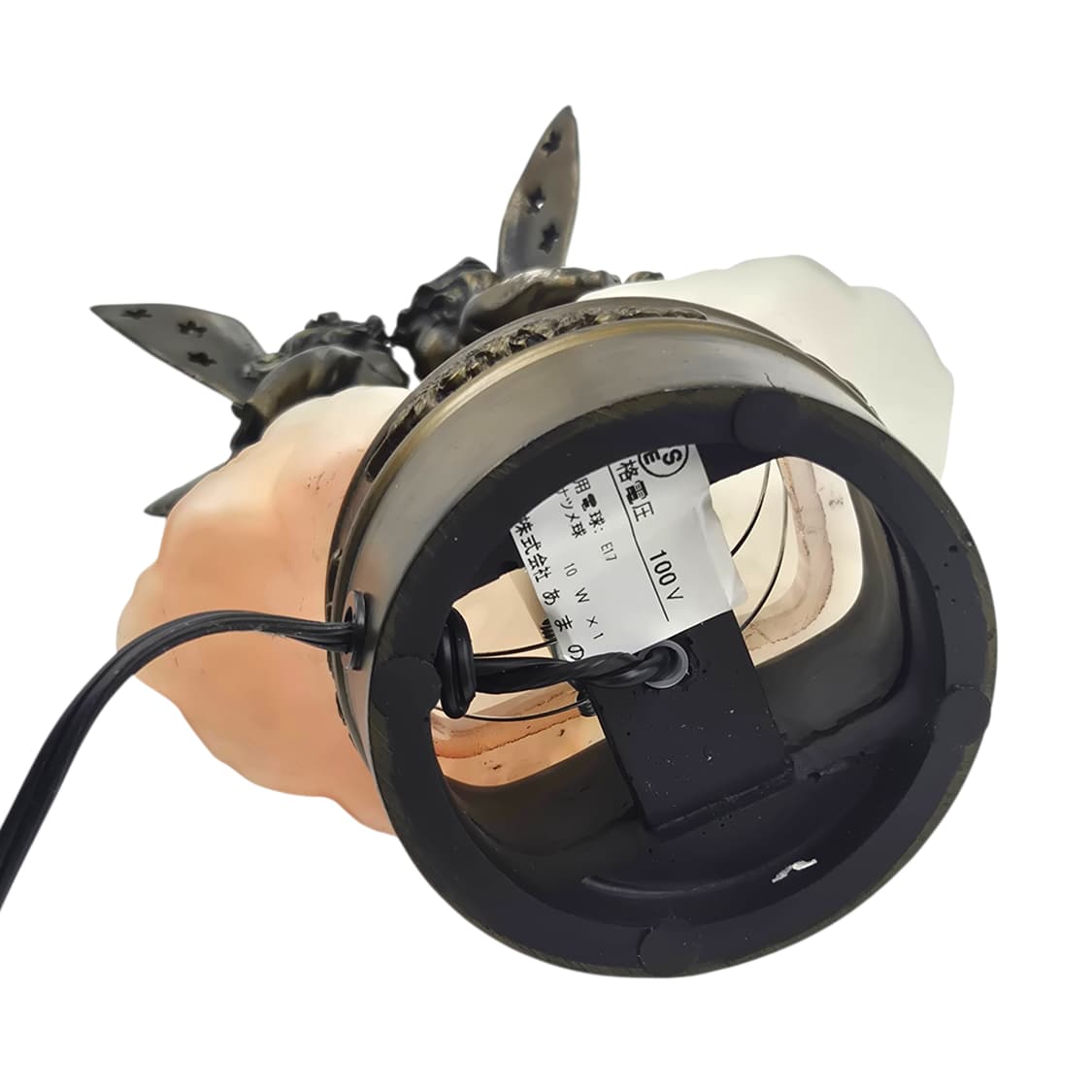 90s 엔틱 천사 유리 공예 마블 램프 상품이미지6