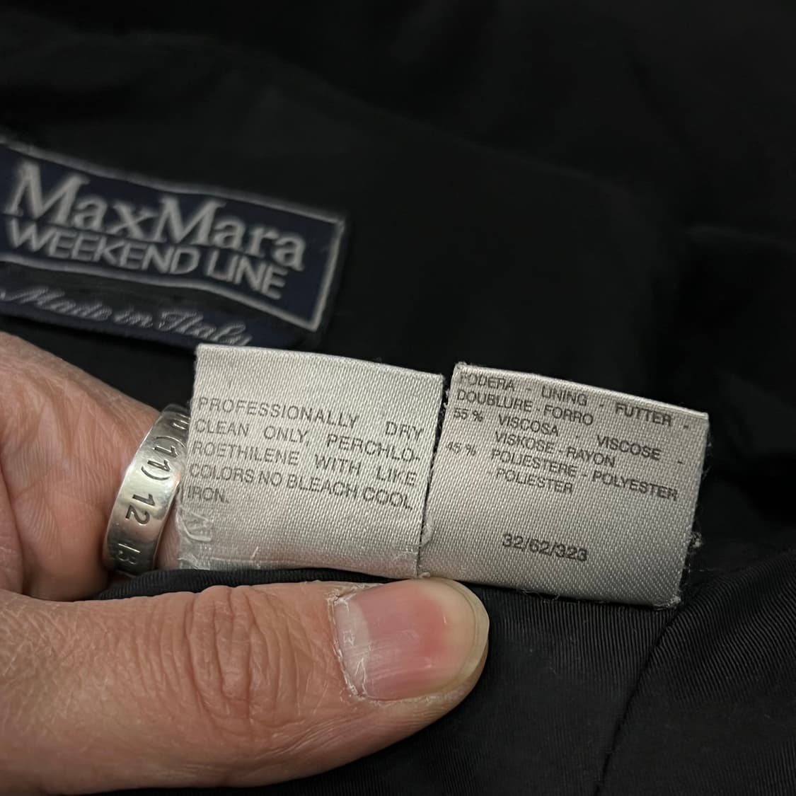  막스마라 울 싱글 맥코트 +명품감정서 y15211 상품이미지8