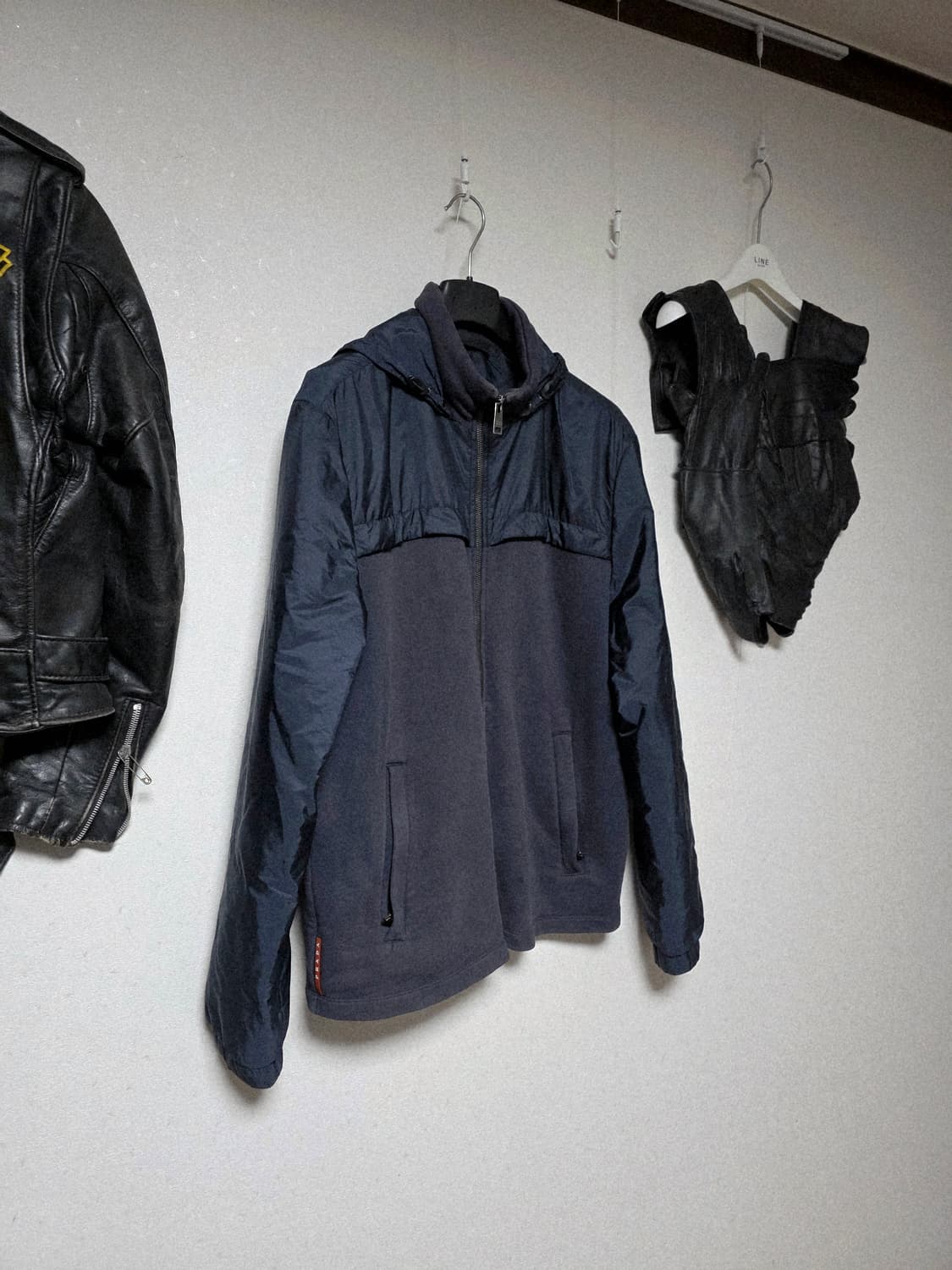 Prada sports 2015 red tab zipup jacket 상품이미지3