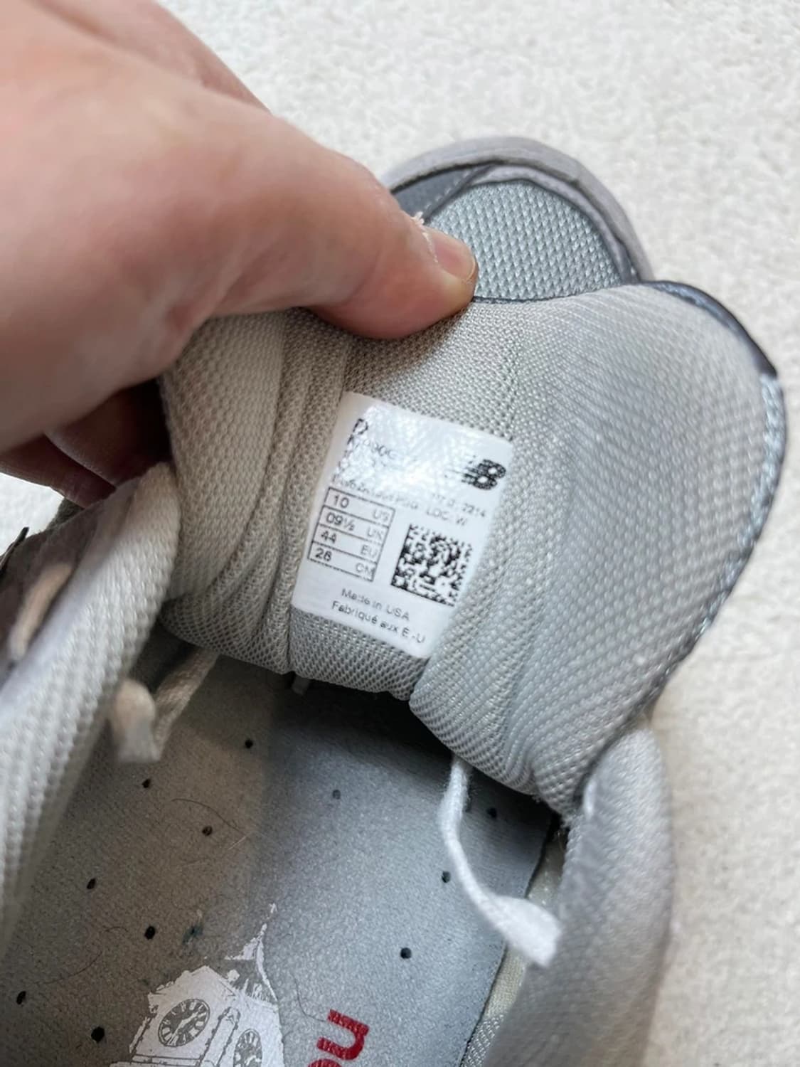 뉴발란스 990 v3 made in USA 그레이 스니커즈 A1884 상품이미지10