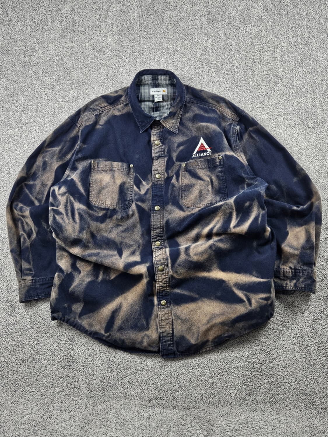 칼하트 다잉 워시드 워크 셔츠 자켓 ( 2XL ) / 9920 상품이미지1