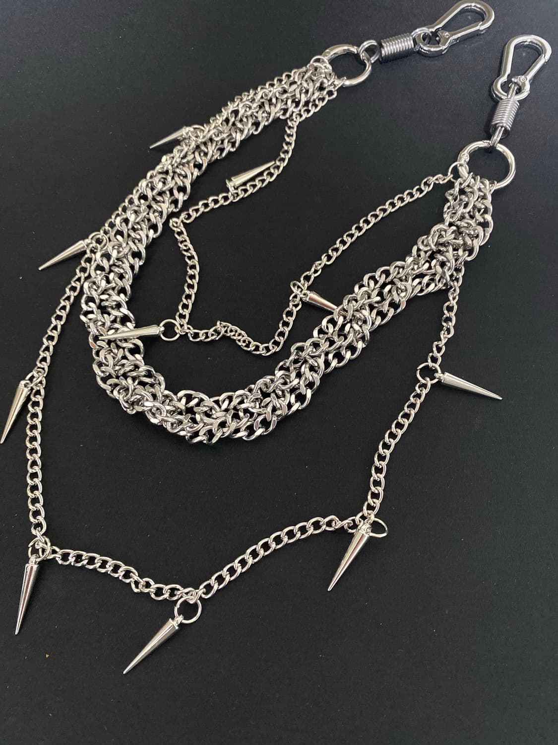 트리플 멀티 레이어 팬츠 체인 상품이미지2