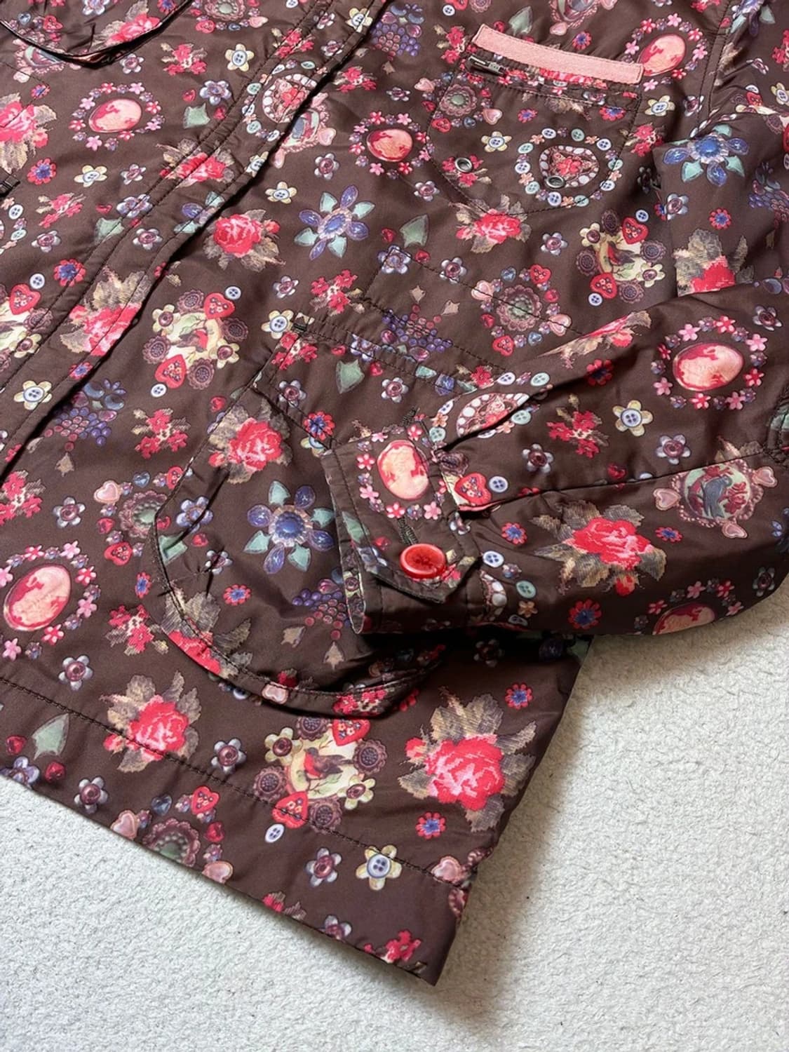 오일릴리 시그니처 플로럴 패턴 후디 자켓 PN7552 상품이미지5