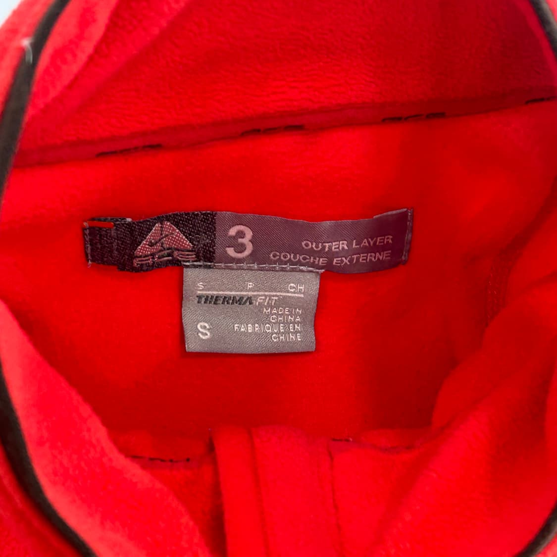 Nike 나이키acg 레드 후리스 집업 자켓 상품이미지5